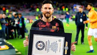 All World Records held by Lionel Messi