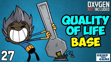 Oxygen Not Included - Quality Of Life Upgrade Base #27 (Liquid Hydrogen & Liquid Oxygen Setup) [4k]