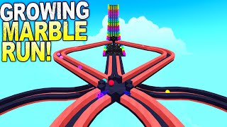 Creating a Giant Marble Run By Extending @drae's Course! - Marble World Gameplay