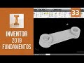 Modelando Biela da Válvula Borboleta | Inventor 2019 Fundamentos