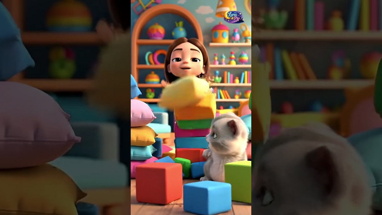 Imagination makes play more fun | Luna & Pip | #shortstories #cutecat