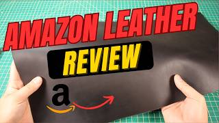 Is This Amazon Leather Worth It? HADZAM Full Grain Cowhide Review (12x24 Tooling Sheet)