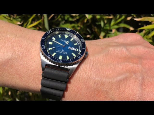 Citizen Divers Automatic 41mm New Release - YouTube NY0129-07L