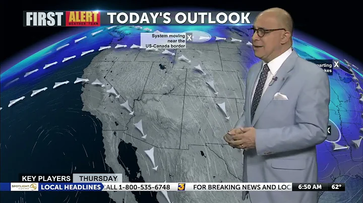 Thursday Morning First Alert Forecast with Patrick Evans