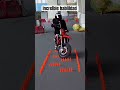 What will happen if the bike touches the edge #shortvideo