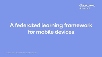 Federated learning framework for mobile devices