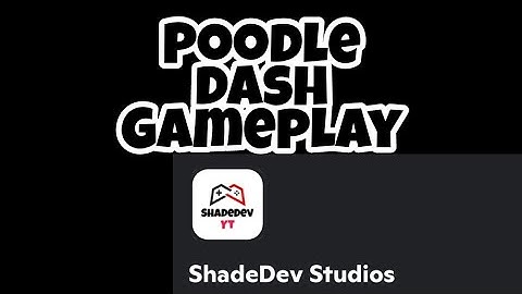 Poodle Dash Gameplay || Coming soon... || #shadedev #max2d