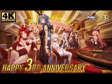 GLB 3rd Anniversary Special Play [ BRILLIANT BRIGHT ] World Premiere   Honkai Impact 3rd [4k]