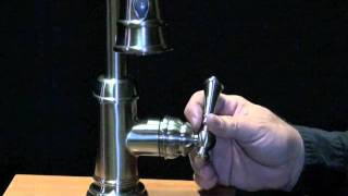 Simple faucet repairs,cartridge,handle and spray head. Artisan