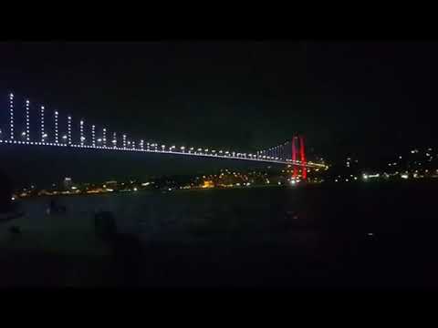 İstanbul Boğaz köprüsü Manzara