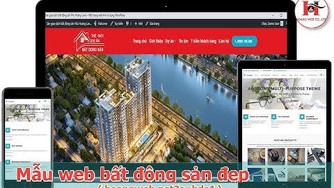 Mẫu web bất động sản đẹp - WordPress