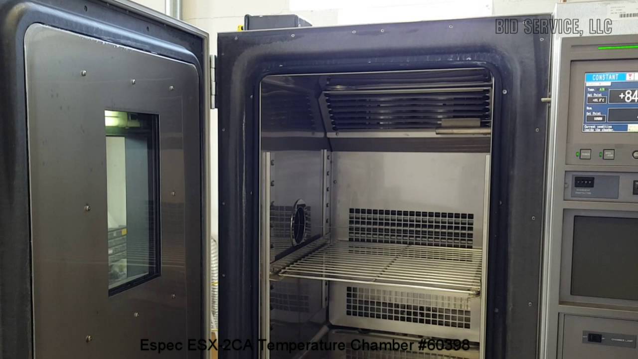 Espec ESX2CA Temperature Chamber 60398 YouTube