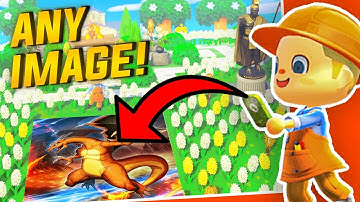 How To Convert ANY Image Into a CUSTOM DESIGN In Animal Crossing New Horizons | Guide/Tutorial