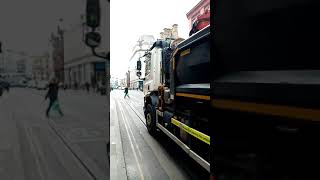 Manchester Town Centre Keep Britain Trucking England Uk 2022