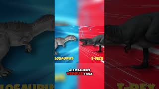Epic Dino Battle T-Rex Vs Allosaurus Showdown