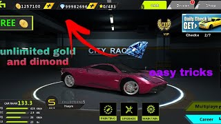 City racing unlimited dimond and gold apk file hack screenshot 4
