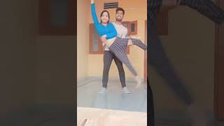 some daring moves😅 #daring #moves #dance #dancevideo #couple #siblings