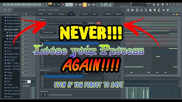 Turn On Auto Save On Fl Studio