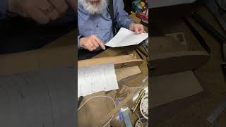 The professional way to sand paper models #technique #modelmaking #tips
