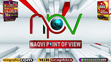 3D Logo Animation Tutorial in After Effects | No Plugins | 3D Intro 2024 Naqvi point Mirgraphics