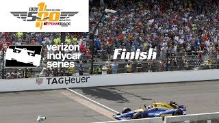 2016 Indianapolis 500 Finish [Final 8 Laps]