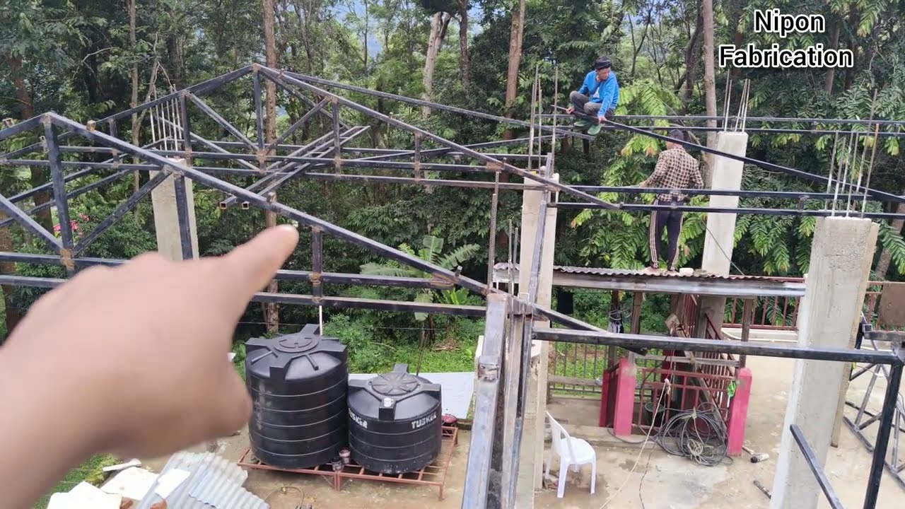 Metal roofing structure | metal work |