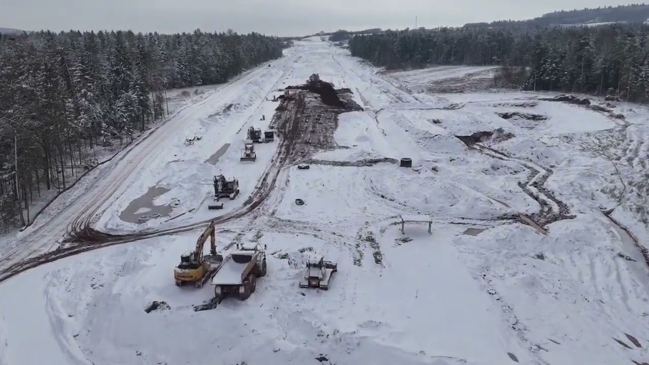 S74 Mniów-Kielce – przelot dronem – listopad 2025