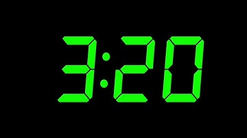 3minute 20seconds countdowntimer without sound Green and black screen #threeminute #20seconds