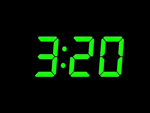 3minute 20seconds countdowntimer without sound Green and black screen #threeminute #20seconds