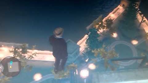 Saints Row The Third FIRST GLITCH | ABOVE THE MAP