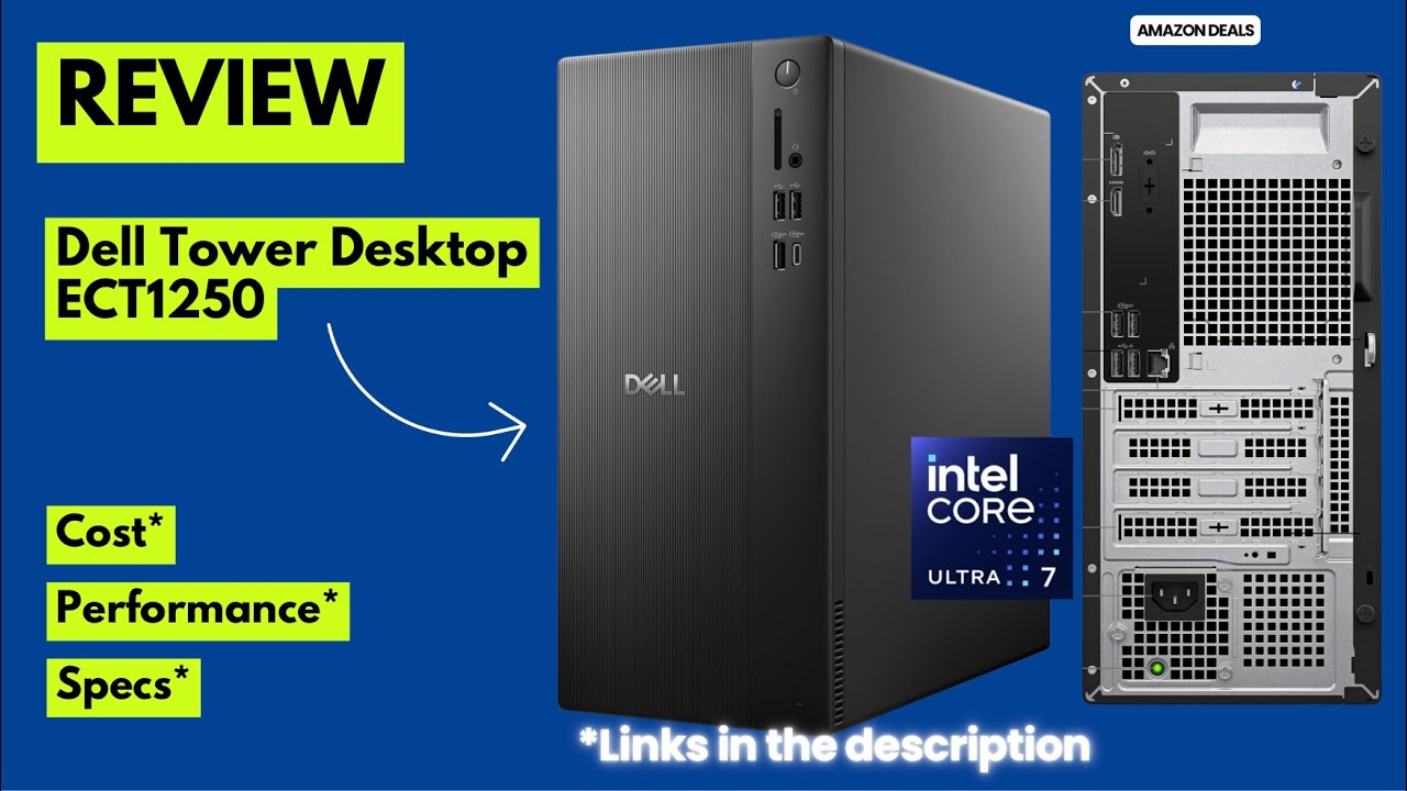 Dell Tower Desktop Ect1250 Review Intel Core Ultra 7 32Gb Photo Inspiration