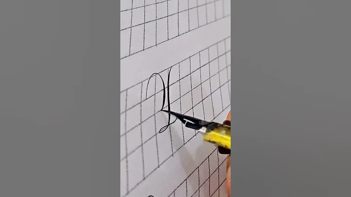 calligraphy letter F in copperplate/#calligraphy /#handwriting /#art /#copperplate /#shorts