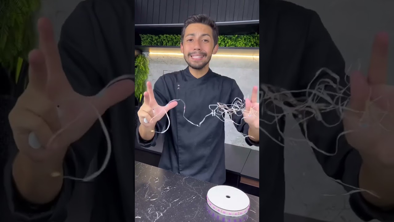 2 TIPOS DE EFEITOS ESPECIAIS PARA BOLO DE CHANTILLY 💡 #shorts