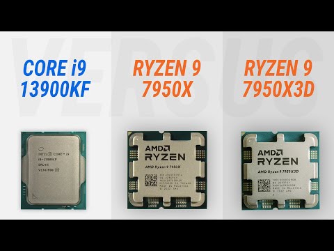 Ryzen 9 7950X3D vs Ryzen 9 7950X vs Core i9-13900KF w/ RTX 4090
