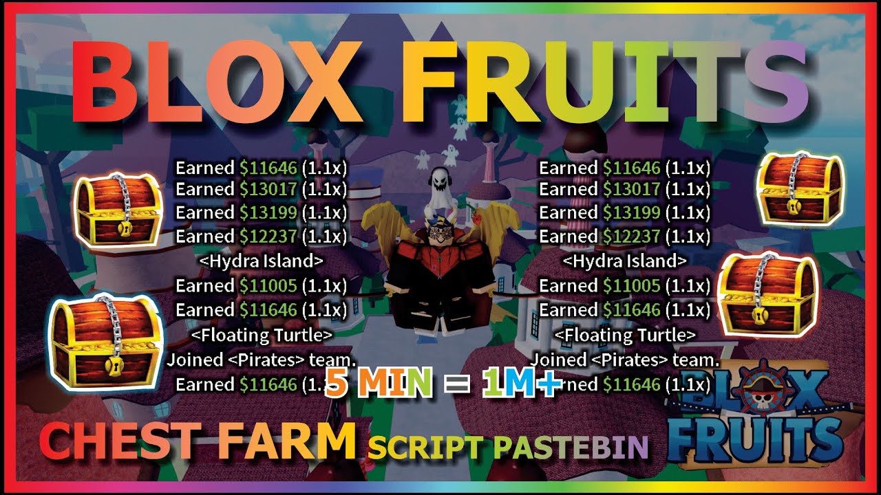 BLOX FRUITS (CHEST FARM) 🐯🍩 – ScriptPastebin