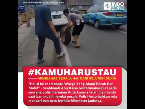 Video: Apakah polisi membantu dengan ban kempes?