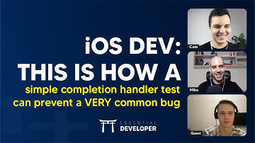 iOS DEV: This Is How A Simple Completion Handler Test Can Prevent a Very Common Bug | ED Clips