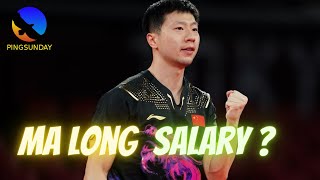 What are the salaries of professional table tennis players (part 1)