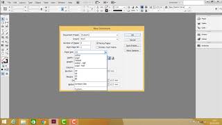 Adobe InDesign - Creating New Document