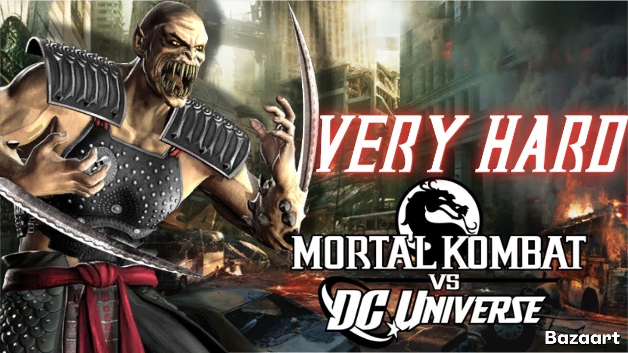 Mortal Kombat vs. DC Universe [Baraka] Very Hard Arcade Run