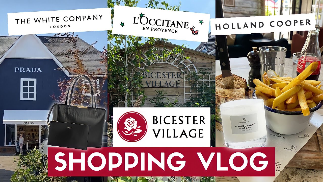 BICESTER VILLAGE SHOPPING VLOG COME SHOPPING WITH ME TIPS & DISCOUNTS JOS ATKIN YouTube