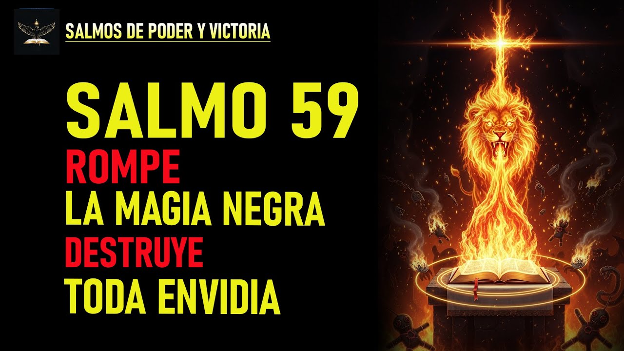 SALMO 59: ROMPE LA MAGIA NEGRA Y TODA ENVIDIA QUE TE RODEA