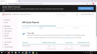 How to run "After the Fact" Payroll in Gusto