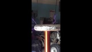 Tesla Coil first light