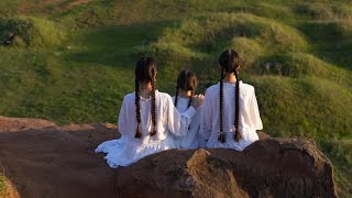 Малика, Камила и Сабина Юнусовы- «Камажай» казахская народная мелодия.
