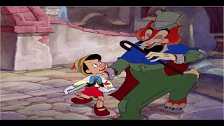 Pinocchio (1940) - Honest John Leads Pinocchio Astray To Pleasure Island