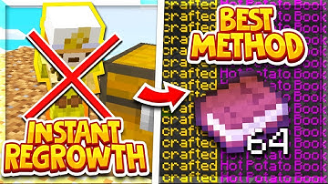 Hypixel Skyblock: FASTEST WAY TO GET HOT POTATO BOOKS! ( NEW METHOD )