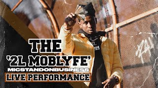 2L MOBLYFE - "FREE PG" (MIC) STAND ON BUSINESS LIVE PERFORMANCE