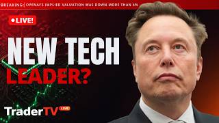 $TSLA Rallies Against Chip Rout 🚨 OPENAI VS ANTHROPIC: AI Valuation Heats Up  | Stock Market Live
