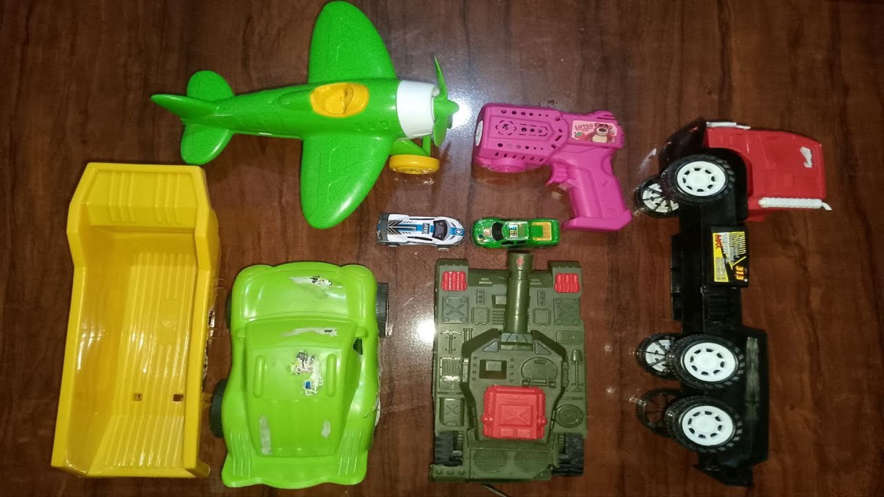 Kids Toy Collection 🚗✈️ | Cars, Plane, Tank & Truck Toys